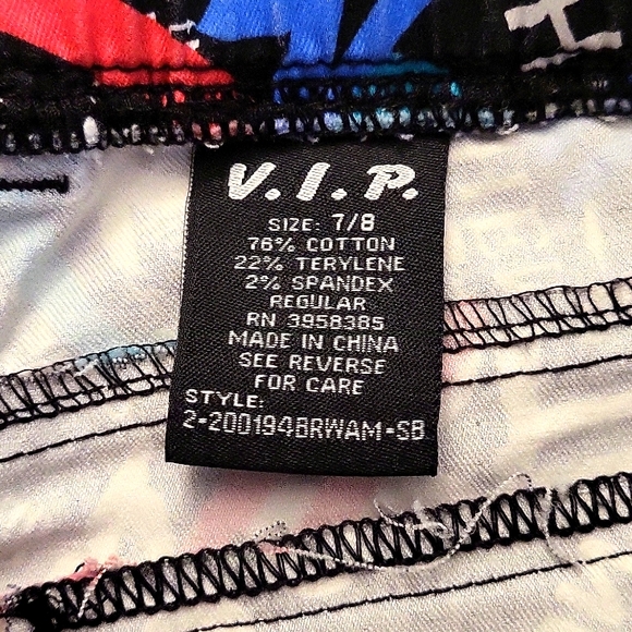 Graffiti jogger pants w/ belt - Picture 8 of 9